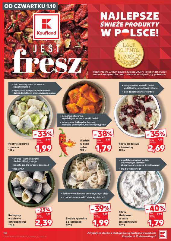 Kaufland - gazetka promocyjna Gazetka Tygodnia od czwartku 01.10 do środy 07.10 - strona 28