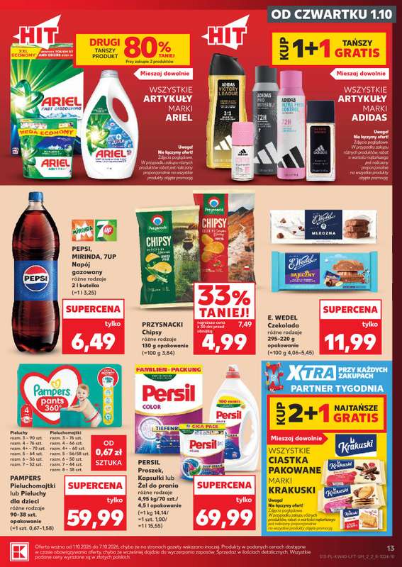 Kaufland - gazetka promocyjna Gazetka Tygodnia od czwartku 01.10 do środy 07.10 - strona 13