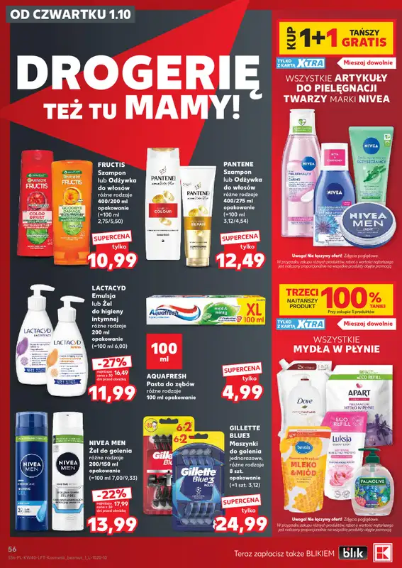 Kaufland - gazetka promocyjna Gazetka Tygodnia od czwartku 01.10 do środy 07.10 - strona 56