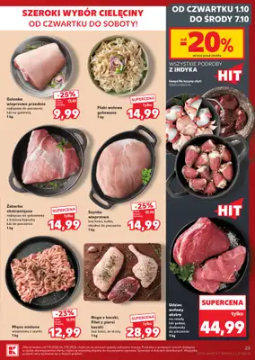 Kaufland - gazetka promocyjna Gazetka Tygodnia od czwartku 01.10 do środy 07.10 - strona 25