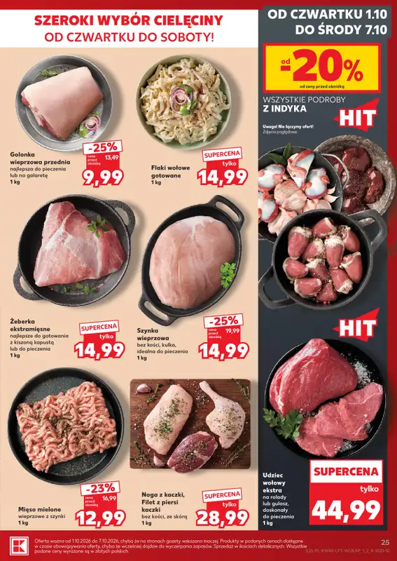 Kaufland - gazetka promocyjna Gazetka Tygodnia od czwartku 01.10 do środy 07.10 - strona 25