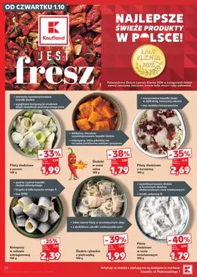Kaufland - gazetka promocyjna Gazetka Tygodnia od czwartku 01.10 do środy 07.10 - strona 28