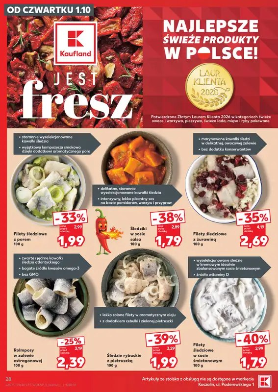 Kaufland - gazetka promocyjna Gazetka Tygodnia od czwartku 01.10 do środy 07.10 - strona 28