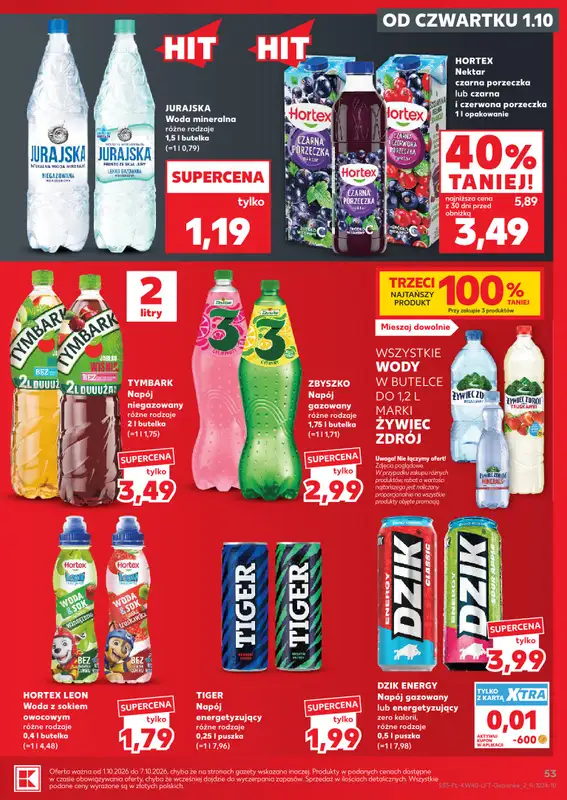 Kaufland - gazetka promocyjna Gazetka Tygodnia od czwartku 01.10 do środy 07.10 - strona 53