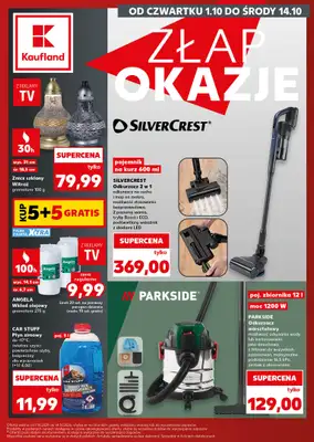 Kaufland - gazetka promocyjna Oferta Kaufland - Non Food od czwartku 01.10 do środy 14.10