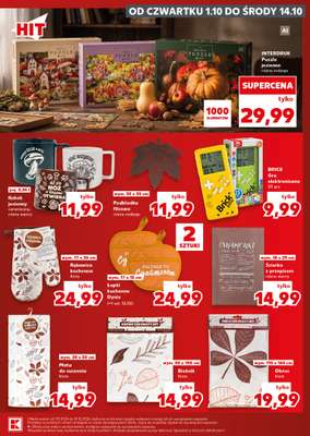 Kaufland - gazetka promocyjna Oferta Kaufland - Non Food od czwartku 01.10 do środy 14.10 - strona 7