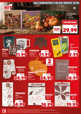 Kaufland - gazetka promocyjna Oferta Kaufland - Non Food od czwartku 01.10 do środy 14.10 - strona 7