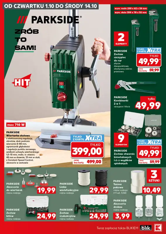 Kaufland - gazetka promocyjna Oferta Kaufland - Non Food od czwartku 01.10 do środy 14.10 - strona 10