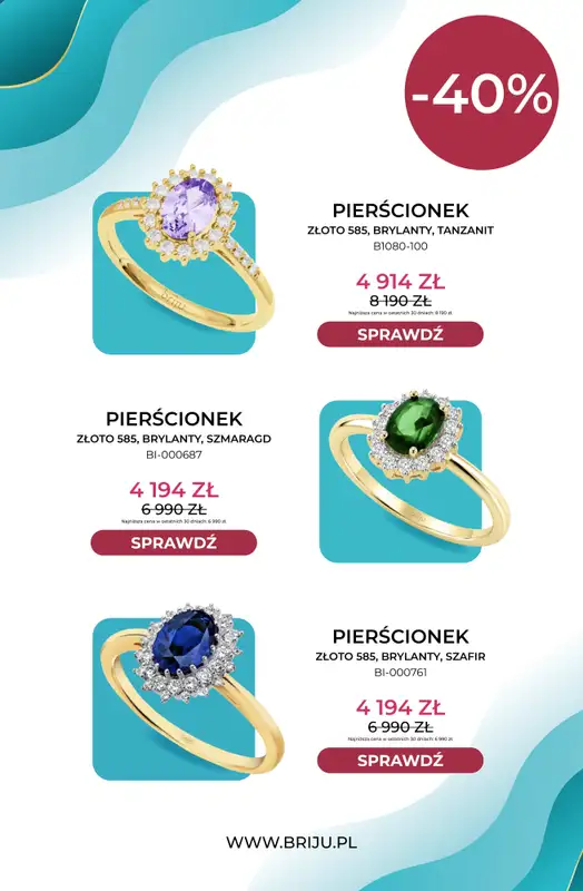 Briju - gazetka promocyjna Targi ślubne od wtorku 29.09 do czwartku 15.10 - strona 8