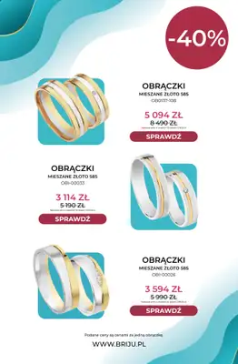 Briju - gazetka promocyjna Targi ślubne od wtorku 29.09 do czwartku 15.10 - strona 12