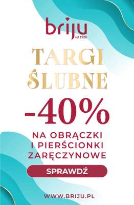 Briju - gazetka promocyjna Targi ślubne od wtorku 29.09 do czwartku 15.10