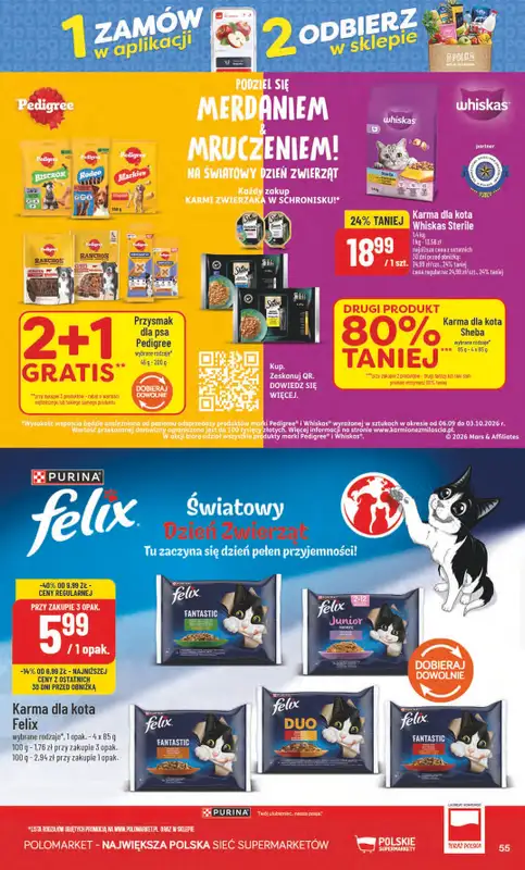 POLOmarket - gazetka promocyjna Gazetka od środy 30.09 do wtorku 06.10 - strona 55