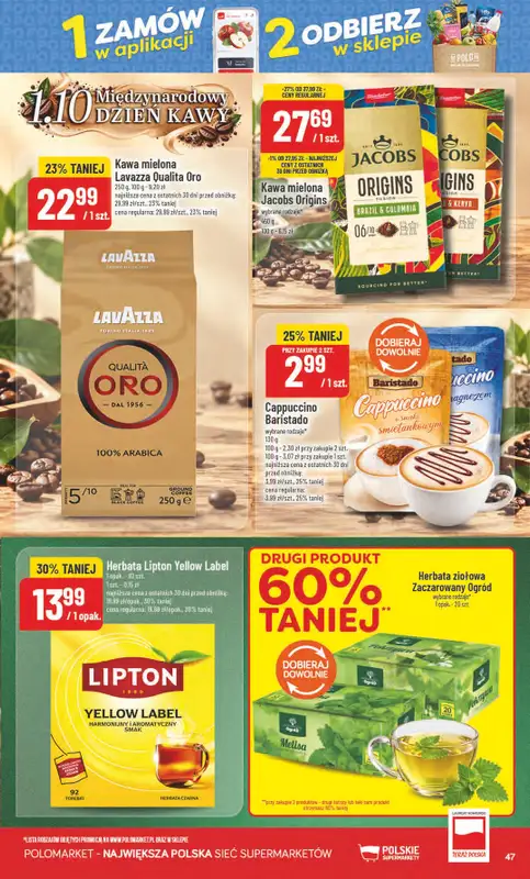 POLOmarket - gazetka promocyjna Gazetka od środy 30.09 do wtorku 06.10 - strona 47