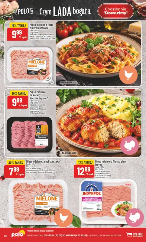 POLOmarket - gazetka promocyjna Gazetka od środy 30.09 do wtorku 06.10 - strona 28