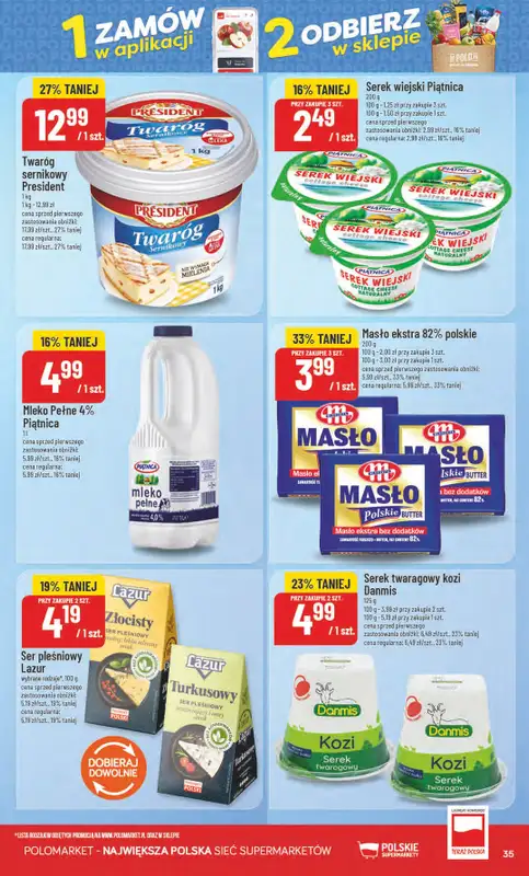 POLOmarket - gazetka promocyjna Gazetka od środy 30.09 do wtorku 06.10 - strona 35