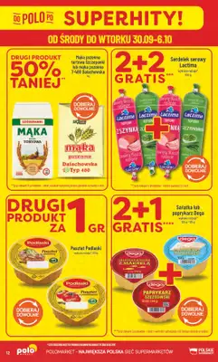 POLOmarket - gazetka promocyjna Gazetka od środy 30.09 do wtorku 06.10 - strona 12