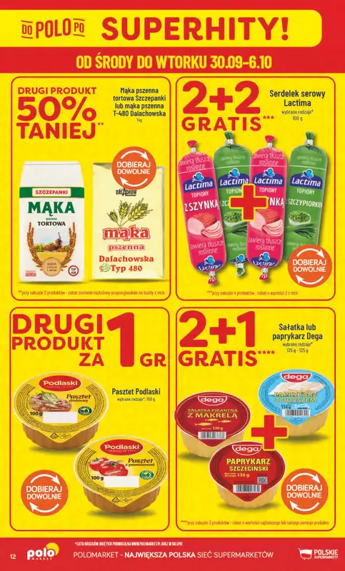 POLOmarket - gazetka promocyjna Gazetka od środy 30.09 do wtorku 06.10 - strona 12
