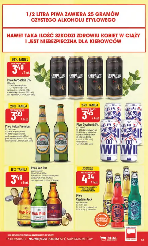 POLOmarket - gazetka promocyjna Gazetka od środy 30.09 do wtorku 06.10 - strona 51