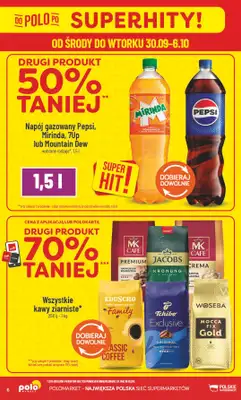 POLOmarket - gazetka promocyjna Gazetka od środy 30.09 do wtorku 06.10 - strona 6