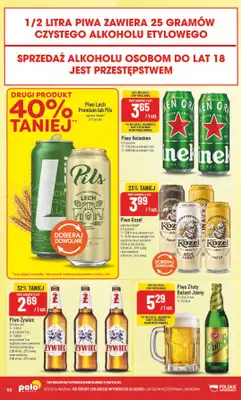 POLOmarket - gazetka promocyjna Gazetka od środy 30.09 do wtorku 06.10 - strona 50