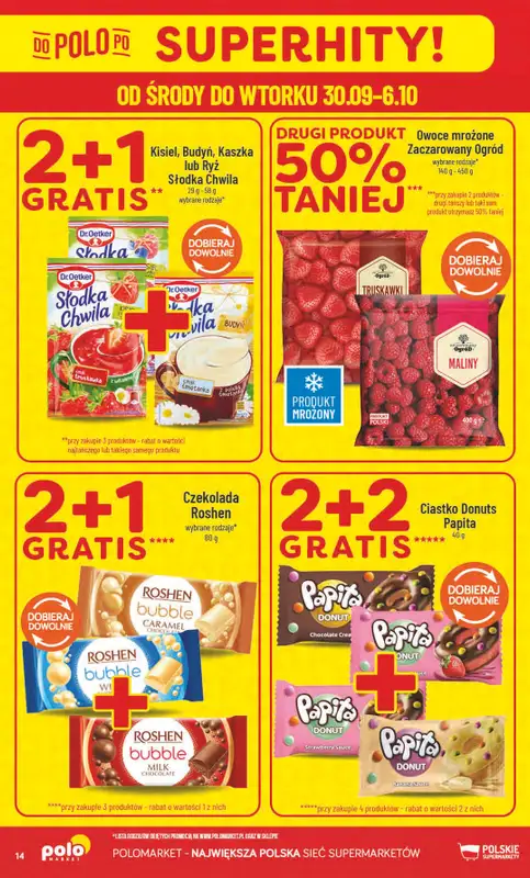POLOmarket - gazetka promocyjna Gazetka od środy 30.09 do wtorku 06.10 - strona 14