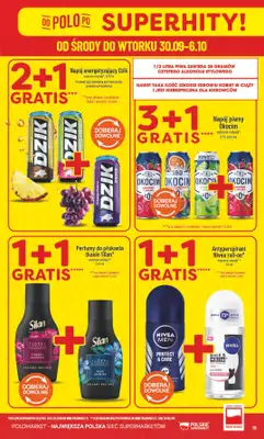 POLOmarket - gazetka promocyjna Gazetka od środy 30.09 do wtorku 06.10 - strona 15