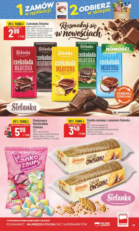POLOmarket - gazetka promocyjna Gazetka od środy 30.09 do wtorku 06.10 - strona 43
