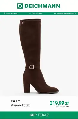Deichmann - gazetka promocyjna Wysokie kozaki od wtorku 29.09  - strona 8
