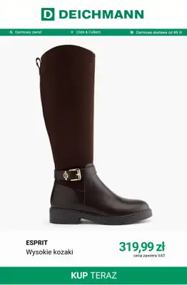 Deichmann - gazetka promocyjna Wysokie kozaki od wtorku 29.09  - strona 3
