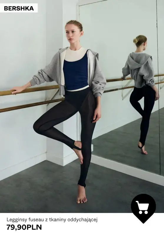Bershka - gazetka promocyjna BERSHKA ACTIVE - kolekcja damska od 79,90 PLN od wtorku 29.09  - strona 4