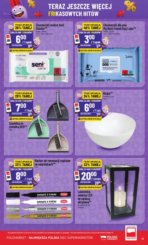 POLOmarket - gazetka promocyjna Frikasowy katalog od środy 30.09 do wtorku 06.10 - strona 13