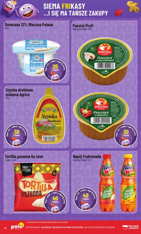 POLOmarket - gazetka promocyjna Frikasowy katalog od środy 30.09 do wtorku 06.10 - strona 14