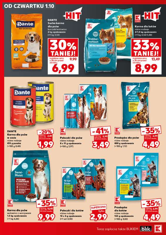 Kaufland - gazetka promocyjna Oferta Kaufland - Zwierzaki od czwartku 01.10 do środy 14.10 - strona 14