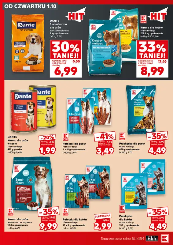 Kaufland - gazetka promocyjna Oferta Kaufland - Zwierzaki od czwartku 01.10 do środy 14.10 - strona 14