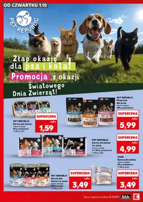 Kaufland - gazetka promocyjna Oferta Kaufland - Zwierzaki od czwartku 01.10 do środy 14.10 - strona 6