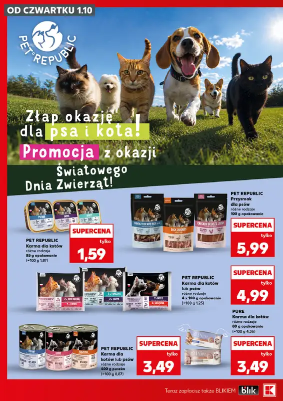 Kaufland - gazetka promocyjna Oferta Kaufland - Zwierzaki od czwartku 01.10 do środy 14.10 - strona 6