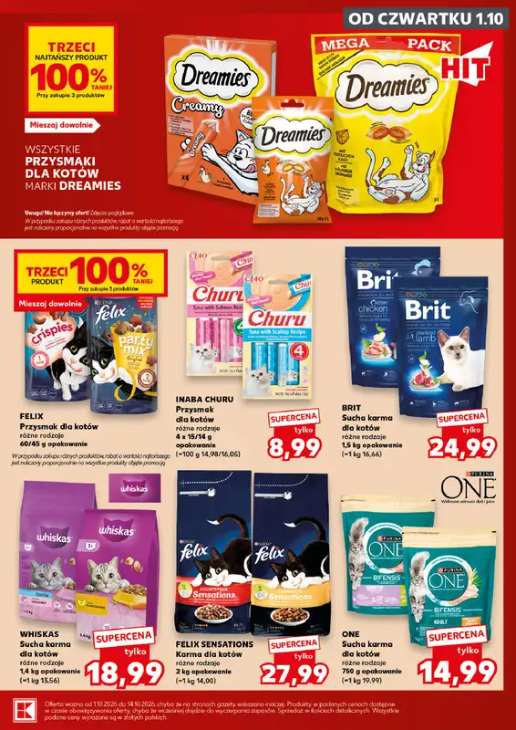 Kaufland - gazetka promocyjna Oferta Kaufland - Zwierzaki od czwartku 01.10 do środy 14.10 - strona 5