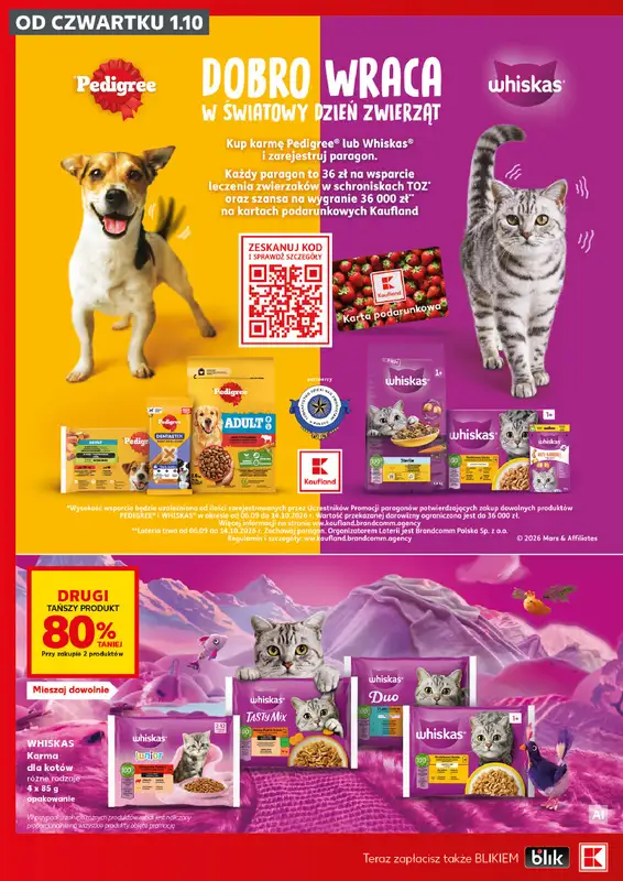 Kaufland - gazetka promocyjna Oferta Kaufland - Zwierzaki od czwartku 01.10 do środy 14.10 - strona 2