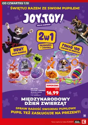 Kaufland - gazetka promocyjna Oferta Kaufland - Zwierzaki od czwartku 01.10 do środy 14.10 - strona 10
