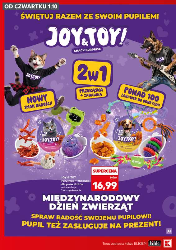 Kaufland - gazetka promocyjna Oferta Kaufland - Zwierzaki od czwartku 01.10 do środy 14.10 - strona 10