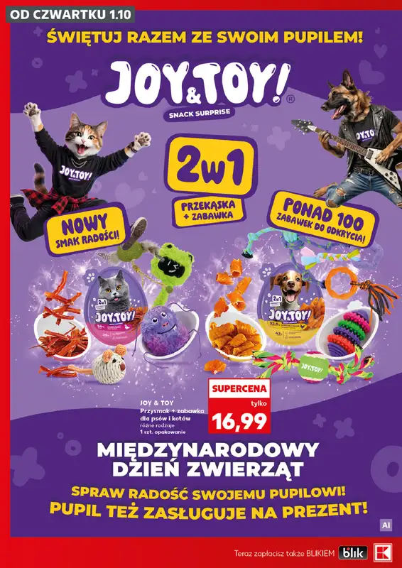Kaufland - gazetka promocyjna Oferta Kaufland - Zwierzaki od czwartku 01.10 do środy 14.10 - strona 10
