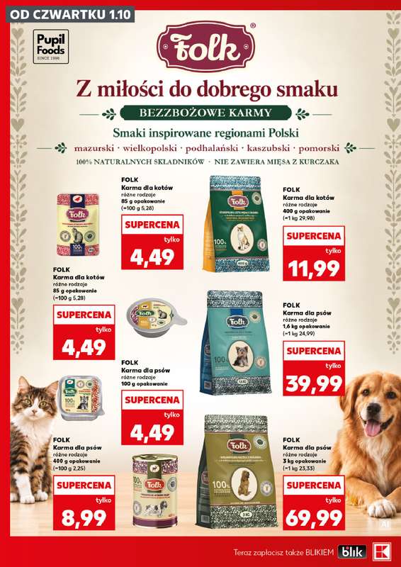 Kaufland - gazetka promocyjna Oferta Kaufland - Zwierzaki od czwartku 01.10 do środy 14.10 - strona 8