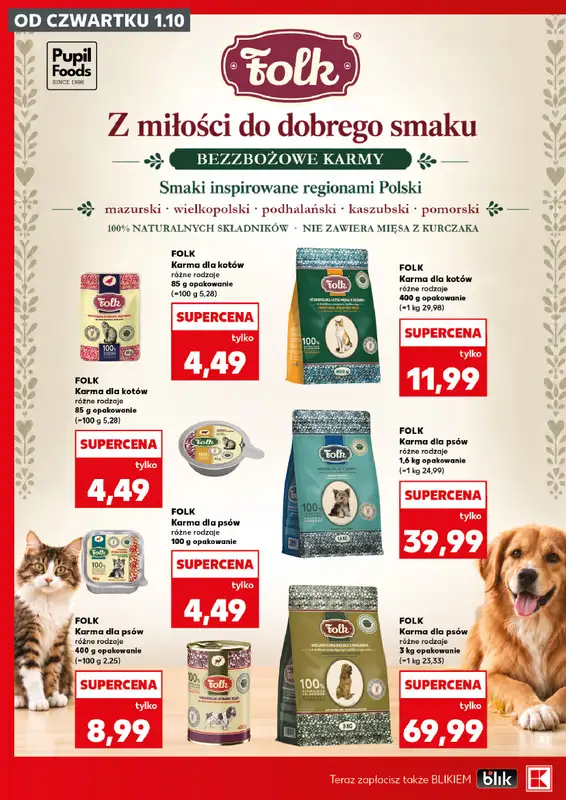 Kaufland - gazetka promocyjna Oferta Kaufland - Zwierzaki od czwartku 01.10 do środy 14.10 - strona 8