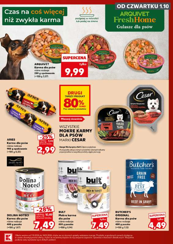 Kaufland - gazetka promocyjna Oferta Kaufland - Zwierzaki od czwartku 01.10 do środy 14.10 - strona 7