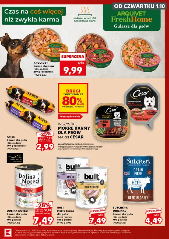 Kaufland - gazetka promocyjna Oferta Kaufland - Zwierzaki od czwartku 01.10 do środy 14.10 - strona 7