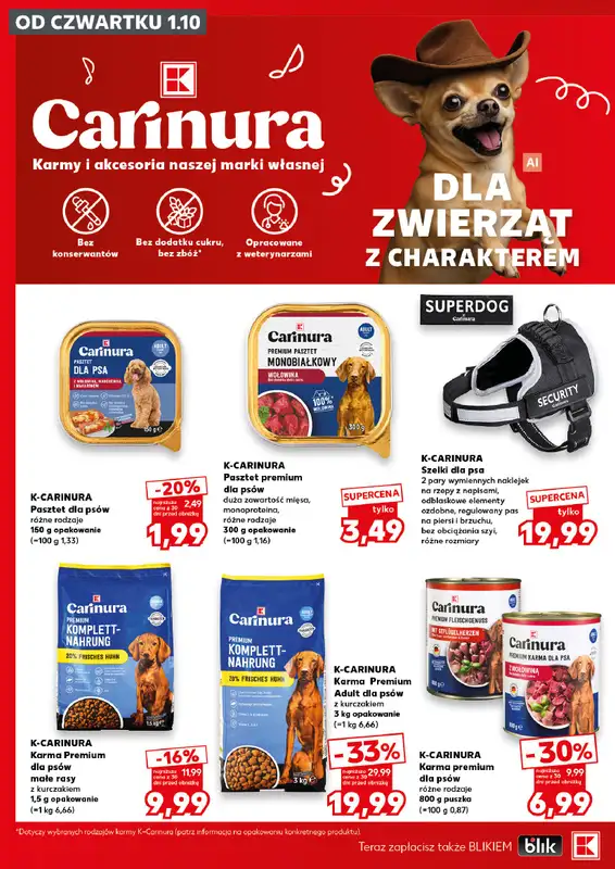 Kaufland - gazetka promocyjna Oferta Kaufland - Zwierzaki od czwartku 01.10 do środy 14.10 - strona 12