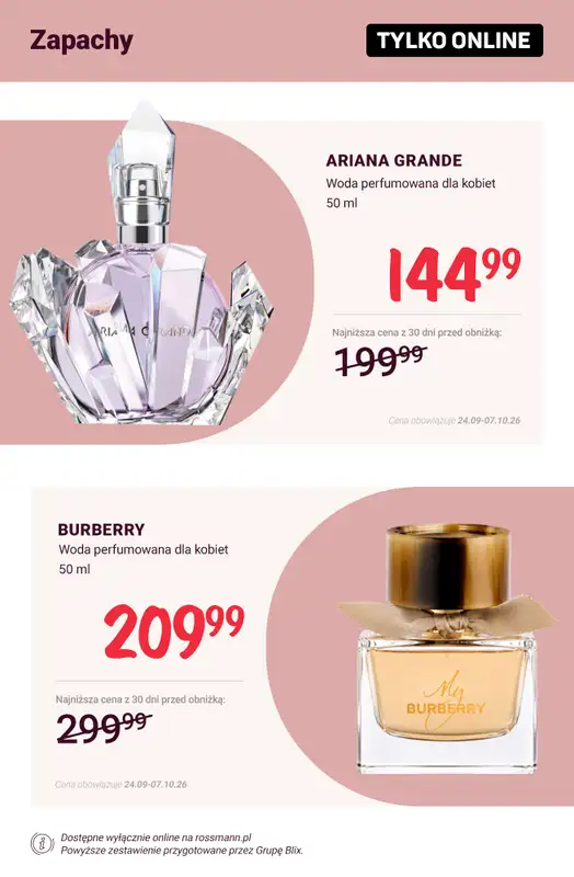Rossmann - gazetka promocyjna Promocje TYLKO ONLINE od wtorku 29.09 do środy 07.10 - strona 7
