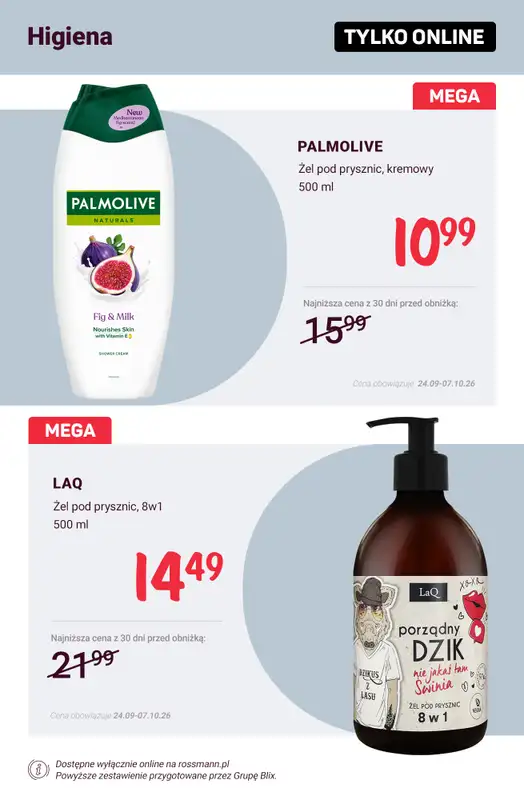 Rossmann - gazetka promocyjna Promocje TYLKO ONLINE od wtorku 29.09 do środy 07.10 - strona 10