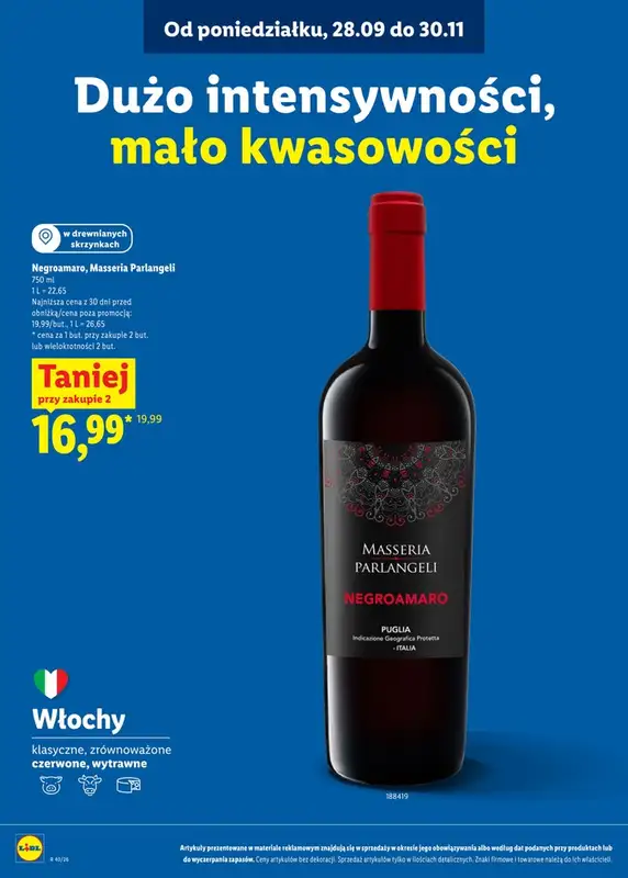 Lidl - gazetka promocyjna Karta Win od wtorku 29.09 do soboty 31.10 - strona 11