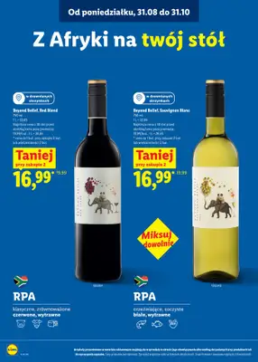 Lidl - gazetka promocyjna Karta Win od wtorku 29.09 do soboty 31.10 - strona 19
